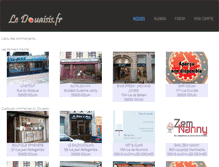 Tablet Screenshot of commerce.ledouaisis.fr